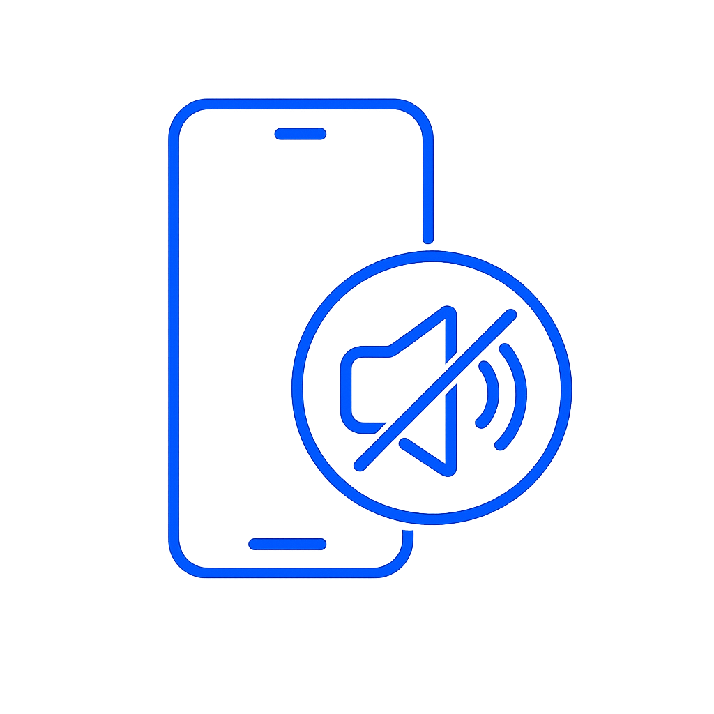 Silence your mobile phone